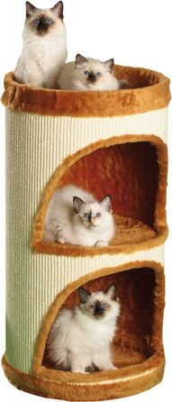 Дім для кота CLEVERCAT Тоскана з міцного сизалю, великі отвори, різні кольори, Made in Germany