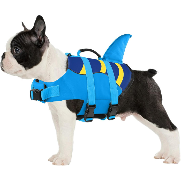 Жилет для собак Shark Fin від Fragralley: безпечне плавання та водні розваги