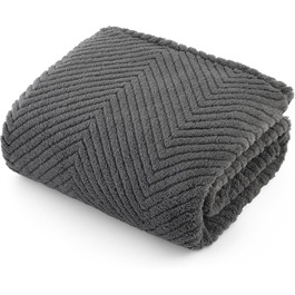 Підстилка для собак та котів Bedsure, м'яка та тепла, 100x120 см, сірий титан