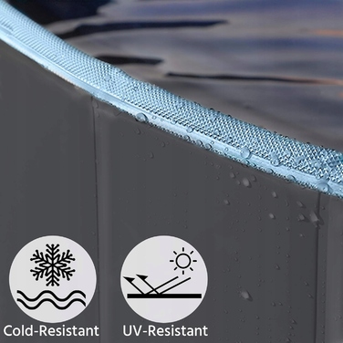 Складальний басейн для собак 100x30 см — зручний пляж для домашніх улюбленців