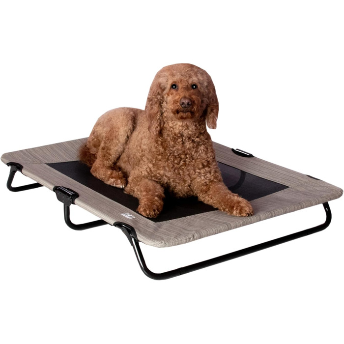 Лягушковий лежак для тварин Pet Gear Lifestyle - піднятий лежак, міцне дихаюче мереживо, для дому та вулиці, легкий та портативний, хмарний комфорт