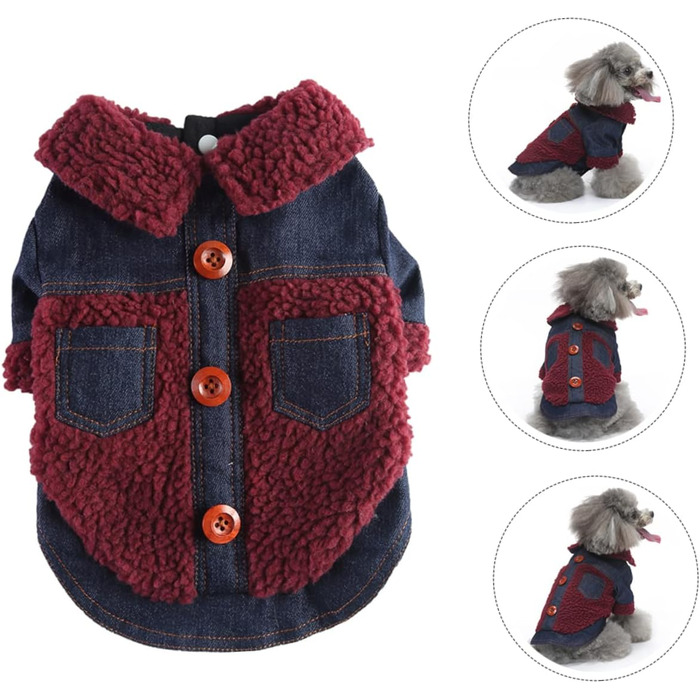 ERINGOGO Зимовий теплий водонепроникний одяг для собак, XL, для активного відпочинку та фотосесій