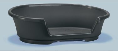Пластикове ліжко для собак Nobby Cosy-Air, 65 см, чорне