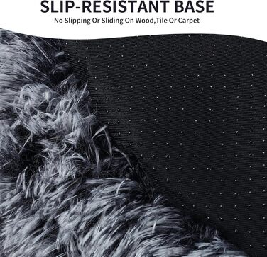 Кругле ліжко для собак та котів з капюшоном, плюшеве, гніздо-печеринка, самонагріваюче, у формі пончика, антистрес, для цуценят та кошенят, велике (27.5 дюймів), середнє (23.6 дюймів), колір: градієнт темно-сірого