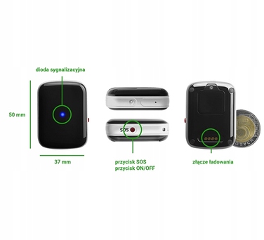 GPS-трекер для котів та собак: нашийник з додатком (українська/польська мова)