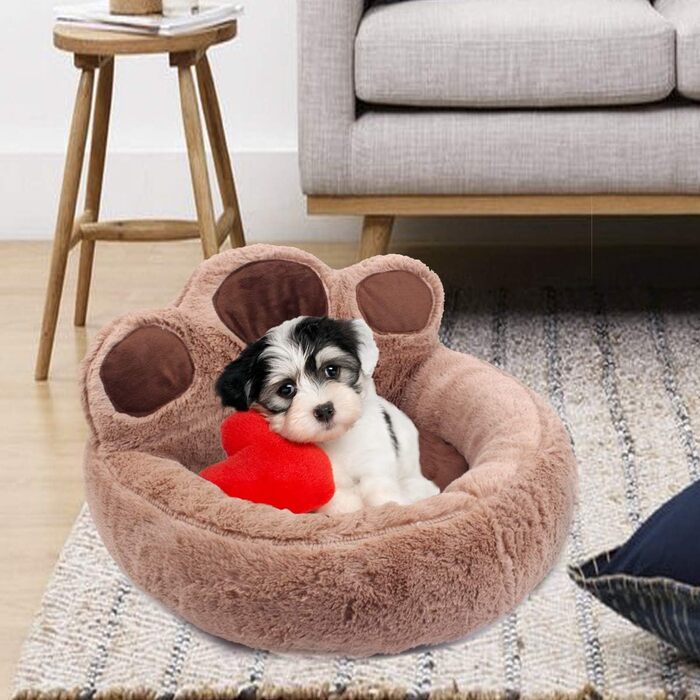 Ліжко для собак і котів PETCUTE, м'яке, для малих і середніх порід, пране, домашнє ліжечко для домашніх тварин