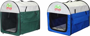 М'яка переноска для собак Go Pet Club, 61 см, зелена