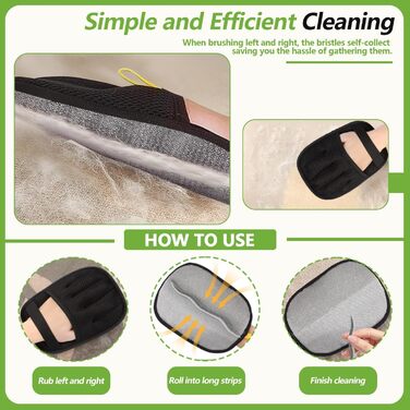 Набір щіток для собак та котів Fur Wonder: 3 шт. для видалення шерсті, рукавичка, щітка для підшерстка, дешеддинг