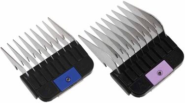 Машинка для стрижки собак Rotschopf24 MAX50+ з чохлом та 2 металевими гребінцями (6+13 мм). Потужна, тиха, надійна.