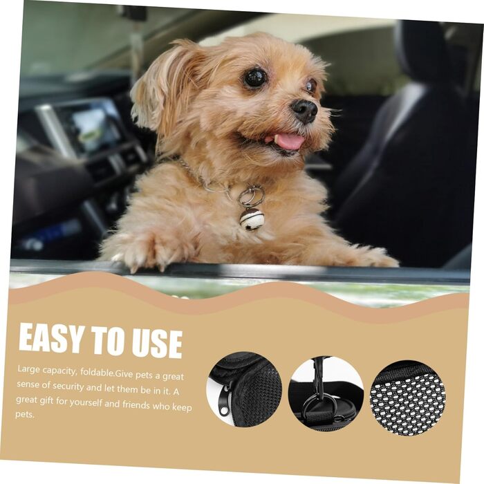 Транспортна переноска для котів та тварин iBasenice, складана, для подорожей, кемпінгу та прогулянок