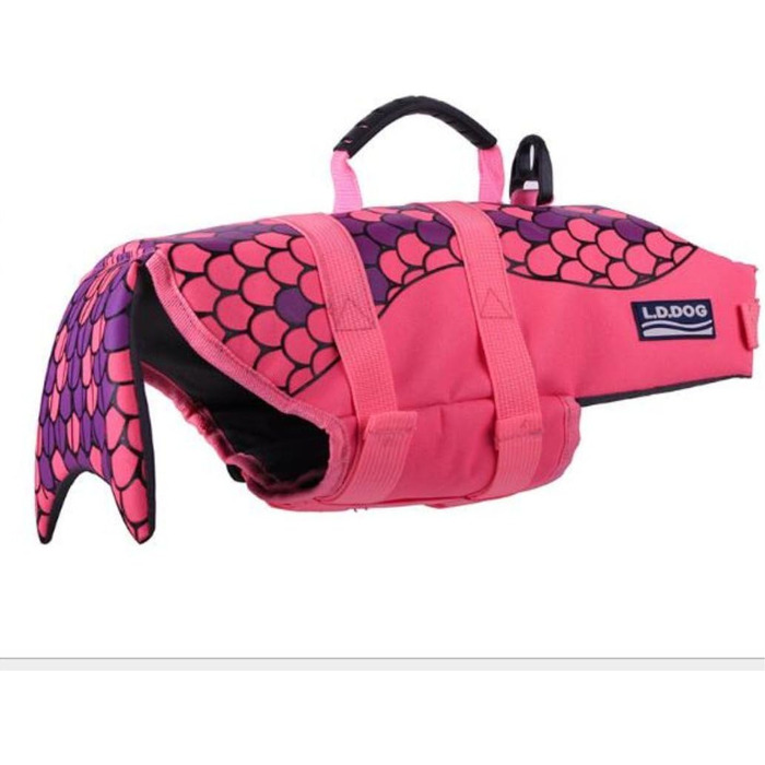 Світшот для собак, професійний, для тренувань, з ручкою для підйому, косплей, розмір S, русалка