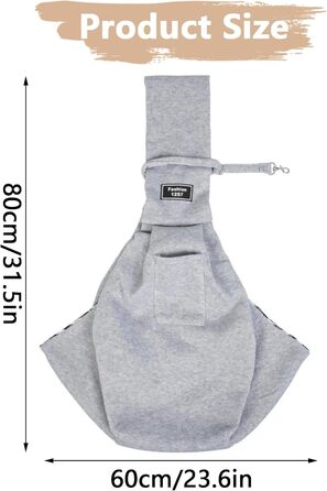 Сумка-переноска для собак, переноска для маленьких собак, сумка для вигулу собак, регульована переноска для тварин, комфортна, для прогулянок та подорожей