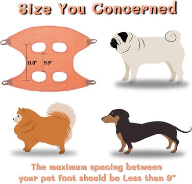 Набір для догляду за домашніми тваринами Augegel: гамак для собак та котів, інструменти для грумінгу (набір)