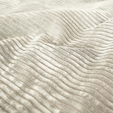 Лежанка для собак Knuffelwuff Timor 80x60 см - м'яка та зручна, з cord тканини, для великих, середніх та маленьких собак, бежева