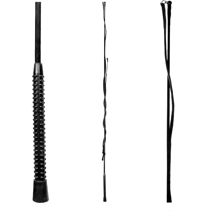 WALDHAUSEN Вольна повідка, 180 см, чорна - для дресирування коней