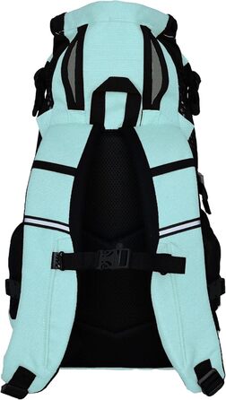 K9 Sport Sack рюкзак-переноска для собак, вентиляція, регульований, для малих і середніх порід, ветеринарне схвалення, сірий, розмір L