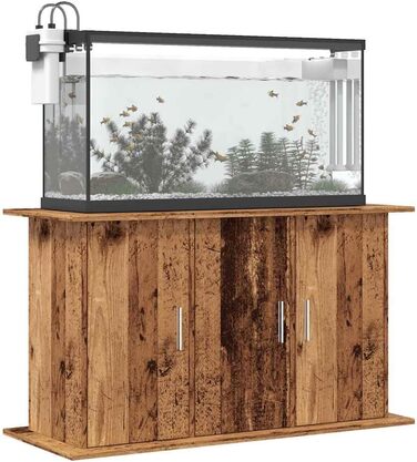 Стеляжка для акваріума vidaXL 81x36x73 см з дерева, шафка під акваріум, шафка-підставка, 101x41x58 см (дерево)