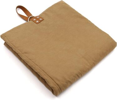 Килимок для собак Paws&Co: складний, портативний, 100x65 см (L, Коричневий)