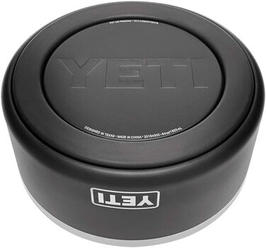YETI Boomer 8 - Миска для собак з нержавіючої сталі, чорна, 1.8 л, протиковзна