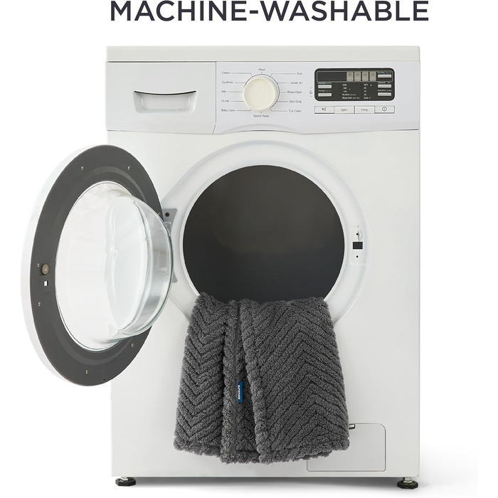 Підстилка для собак та котів Bedsure, м'яка та тепла, 100x120 см, сірий титан