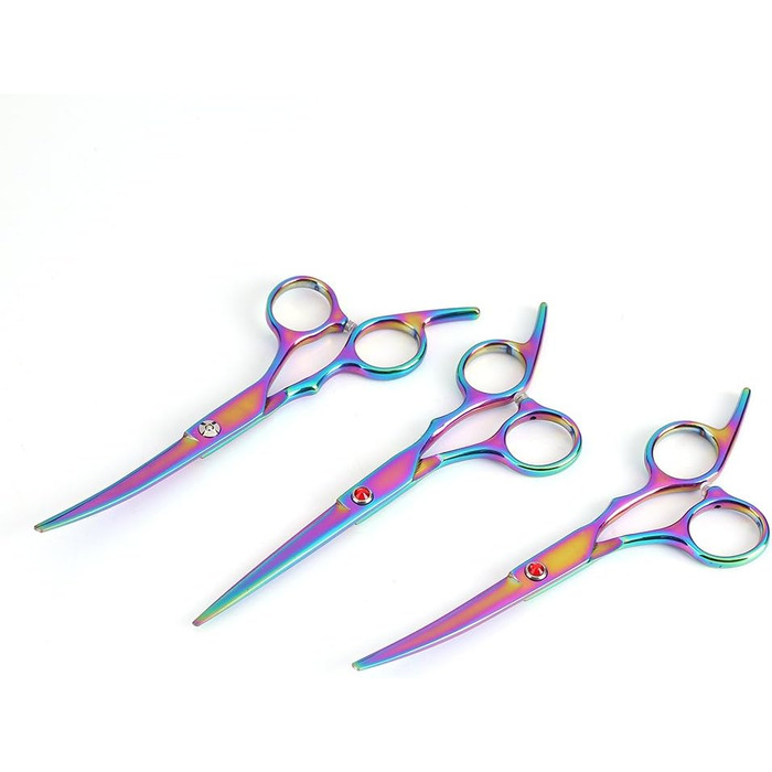 Набір для стрижки тварин: професійні ножиці для собак та котів, з нержавіючої сталі, для витончення та стрижки шерсті