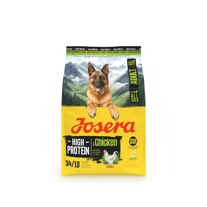 Сухий корм для дорослих собак Josera High Protein з куркою, 12.5 кг