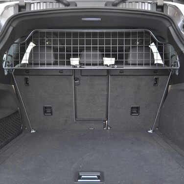 Сітка для собак Travall, сумісна з Porsche Cayenne (2010-2017), захист багажника, сталева перегородка