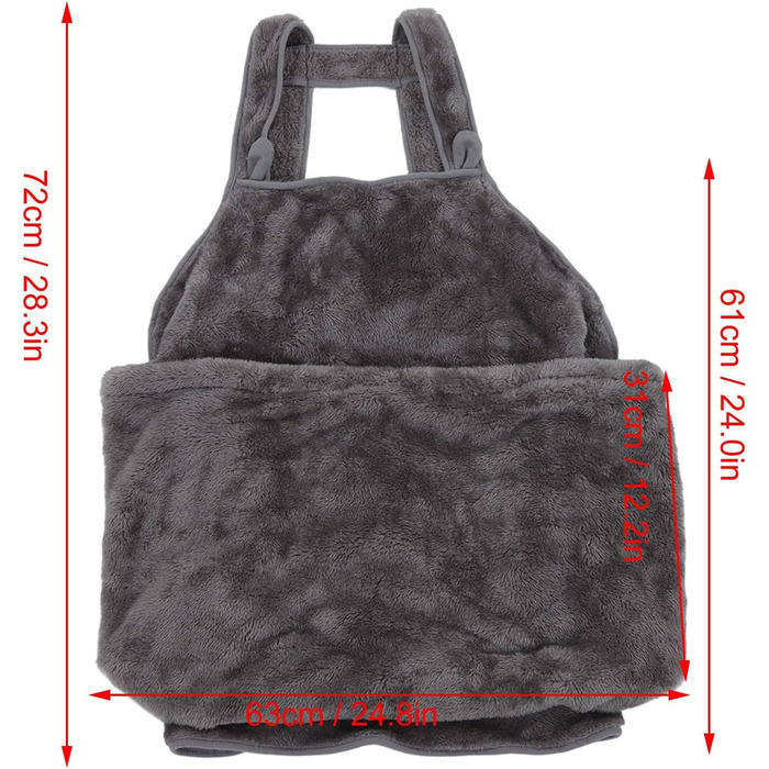 Трансформер для тварин: переноска-сліп для собак та котів, м'яка, дихаюча, портативна