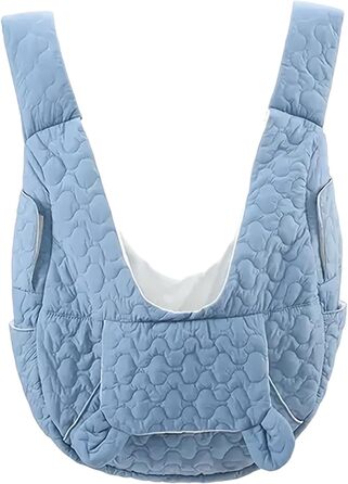 Рюкзак-переноска для собак та котів Ahuuen - дихаючий, м'який, для маленьких собак, кошенят, цуценят. Підходить для прогулянок, подорожей, кемпінгу, велопоїздок та шопінгу (Saphir)