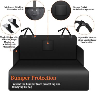 Захисна килимок у багажник для VW ID.3 ID3 (2021-2025) - Premium захист для собак