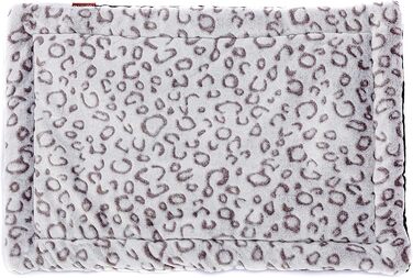 Леопардова ковдра для собак та котів Raikou - м'яка, з плюшевою подушкою, 80x60 см, антиковзаюча, для домашніх тварин