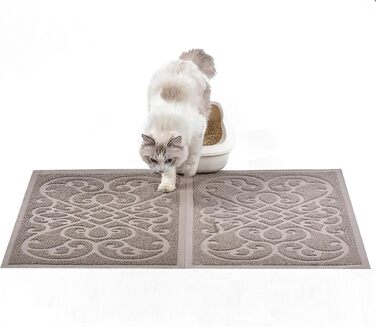 Килимок для котячого туалету PetLike 76,2×45,7 см 2 шт сірі