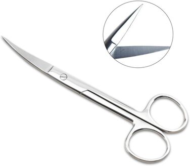 Набір професійних ножиць для грумінгу собак та котів BESTYASH (4 шт.) - прямі та зігнуті, нержавіюча сталь, ергономічний дизайн