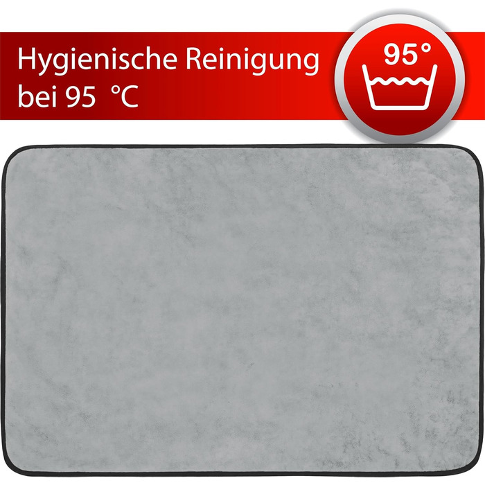 М'яка підстилка для собак Normani - підстилка для тварин з безпечного матеріалу, 40x50 см, 60x80 см, 70x100 см (Сірий)