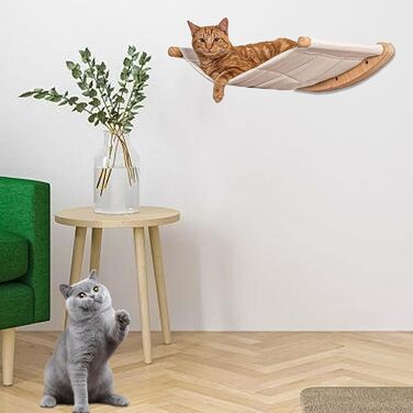 Кішка Wandregale (стійка) Katze Wandhängematte (гамак) Katze Wandbett (ліжко) Katze Wandmöbel (меблі) для котів - для лазіння та відпочинку