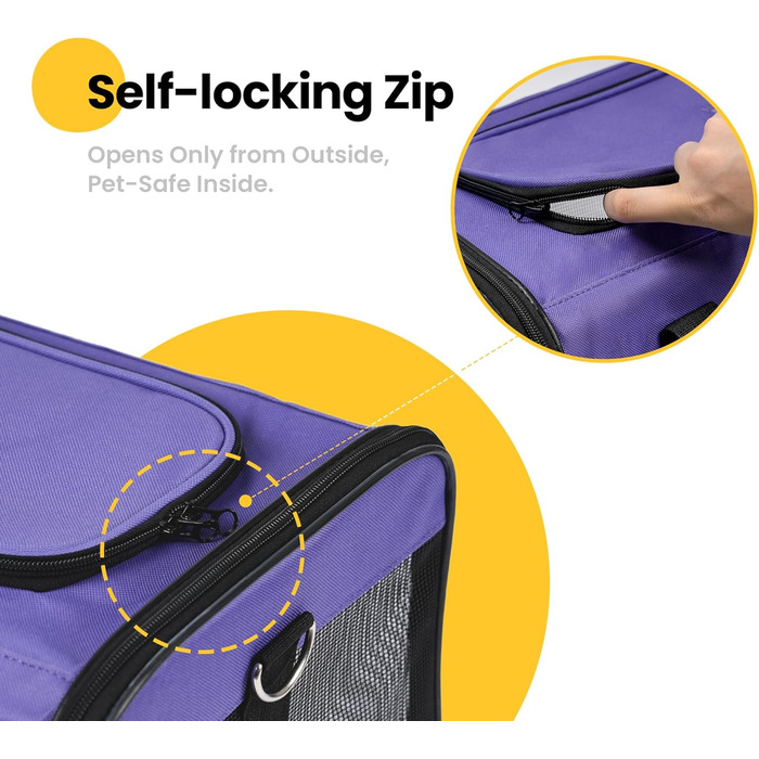 Транспортна переноска для собак та котів HITSLAM, складана, для подорожей, зелена (M)