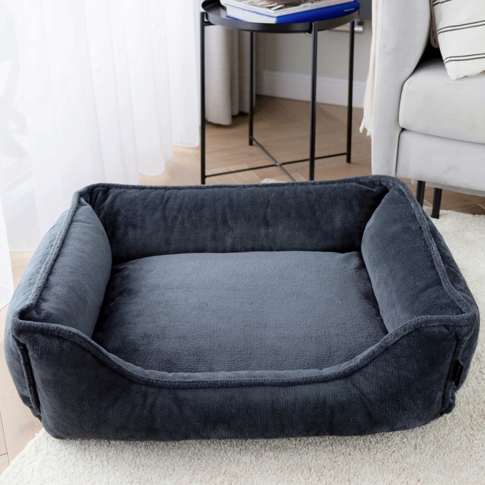 Ортопедичне лежак для собак IRIS, 60x40 см, Графіт