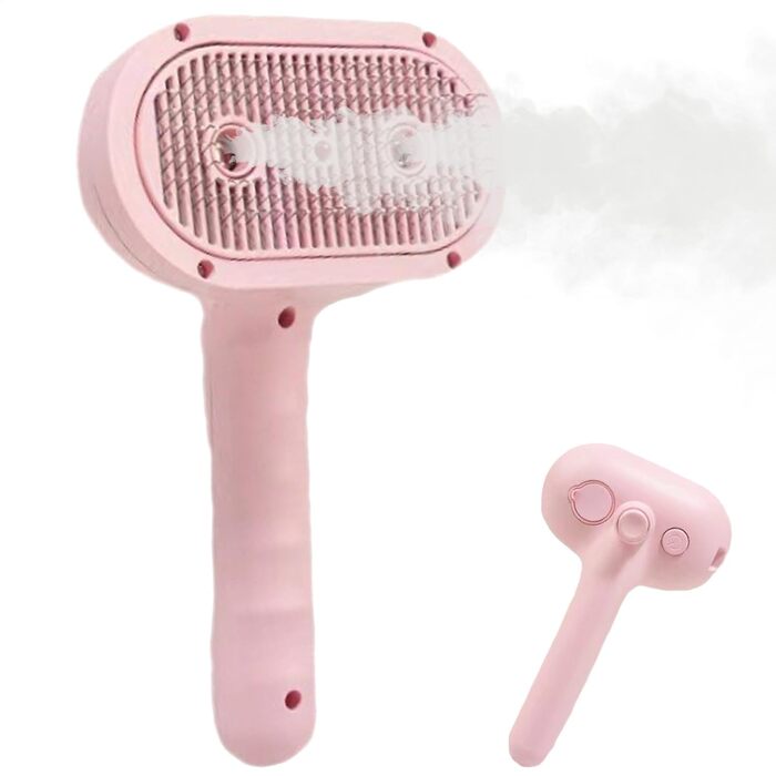 Бурштук для догляду за шерстю собак Furrybasics: ефективне розчісування та здорове вигляд | Практична парова щітка для професійного використання