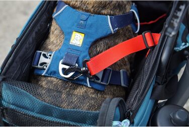 Корзина для домашніх тварин Vincita Caddy для велосипеда Brompton, блакитна. Зручна та безпечна сумка з алюмінієвим каркасом, сітчастою накривною сіткою, регульованим ременем та бічними кишенями. Сумісна з кріпленням Brompton.