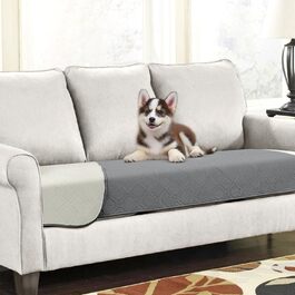 Водонепроникний килимок для собак Luvore з антиковзким покриттям, захист для дивану, ліжка, авто. Міцний килимок для котів, придатний для прання, 137x208 см (76 x 190 см)