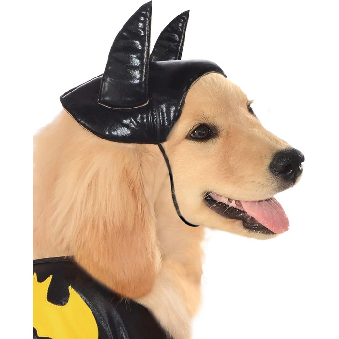 Костюм для домашніх тварин Рубіс DC Heroes and Villains Batgirl, розмір XL, для свят та Хелловін (M (Окружність шиї: 37 см, Окружність грудей: 51 см, Довжина спини: 38 см))