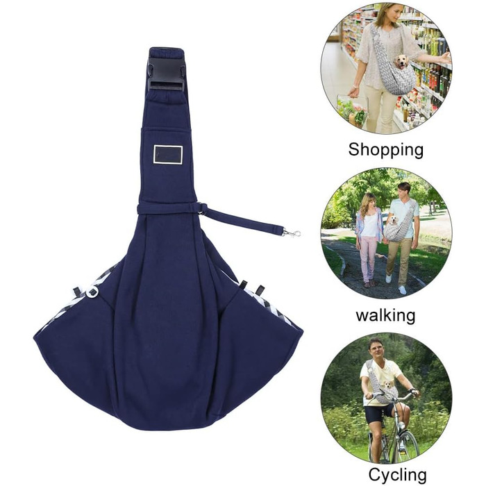 Рюкзак-переноска для собак та котів, чорний: зручний, з регульованим ременем та кишенею