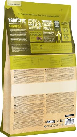 Сухий корм для дорослих собак Happy Dog NaturCroq Grainfree (беззерновий), 15 кг