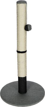 Дряпка для котів Kerbl Opal Pro сіра/чорна 40x40x80 см