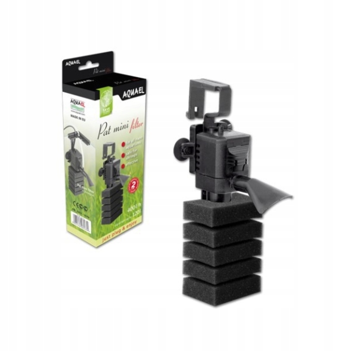 Внутрішній губковий фільтр Aquael, 400 л/год, з регулюванням продуктивності