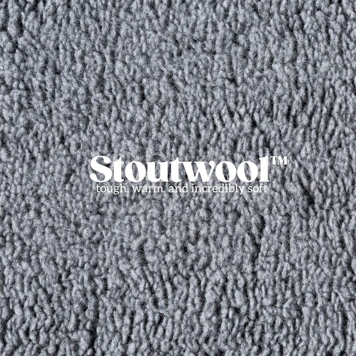 Міцне ліжко для собак Stoutwool - стійке до гризіння, для маленьких порід, 58x41x5 см, сірий