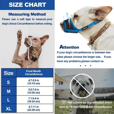 Маукорб для собак: нейлон, дихаюча сітка, регульована стрічка, анти-drop дизайн. Підходить для Лабрадорів та інших порід