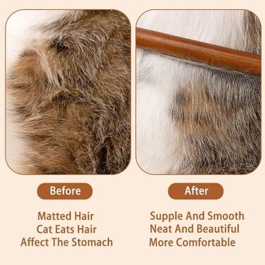 Щітка для собак, інструмент для догляду за шерстю, професійна якість, видаляє шерсть (довгу та коротку)