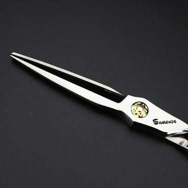 Професійні ножиці для грумінгу собак та котів Fellschere 6/6.5/7,5 Zoll (2 шт. по 6 дюймів та 2 шт. по 5,5 дюймів) з нержавіючої сталі