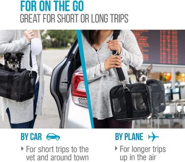 Рюкзак-переноска для тварин Sherpa 2-в-1, сірий, розмір M (43x27x28 см), дозволений авіакомпаніями, машинного прання, з сітчастим вікном, безпечними замками, легким каркасом